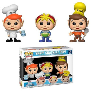 Funko Pop! Ad Icons 3 Pack Rice Krispies Snap! Crackle! Pop Shop Exclusive