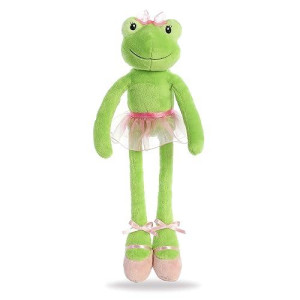 Aurora - Easter Item - 14" Hoppy Ballerina Frog, Green