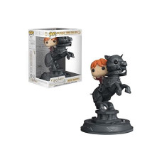 Funko 35518 Movie Moment: Harry Potterron Riding Chesspiece, Multicolor, Standard