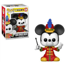 Funko Pop! Disney: Mickey'S 90Th - Band Concert Mickey Toy, Multicolor