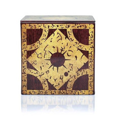 Hellraiser 4-Inch Puzzle Stash Box Storage Tin - Licensed Collectible Horror Movie Merchandise - Novelty Scary Film Home And Office Decor