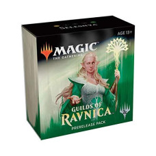 Magic The Gathering: Mtg: Guilds Of Ravnica Prerelease Pack Selesnya (Pre-Pelease Promo + 6 Boosters + D20 Spindown Counter) Kit