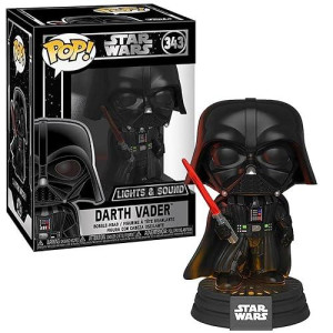 Funko 35519 Pop Bobble: Star Wars: Darth Vader Electronic, Multicolor