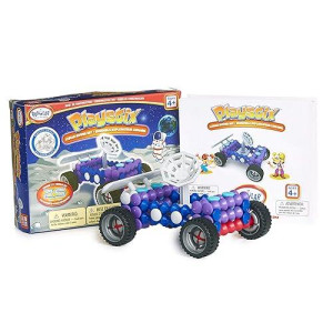 Popular Playthings Playstix Master Kit Lunar Rover, 25 Piece Vehicle Model Set