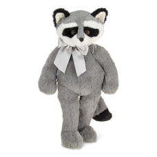 Bearington Camper Plush Raccoon Stuffed Animal, 16 Inches