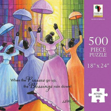 African American Expressions - Jigsaw Puzzles (Praises Go Up)