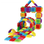 Dimple 360-Piece Set Large Stacking Blocks And Interconnecting Building Set, Makes 60 Blocks, For Boys & Girls, Educational Fun, Great Toy For Child Development For Kids And Toddlers