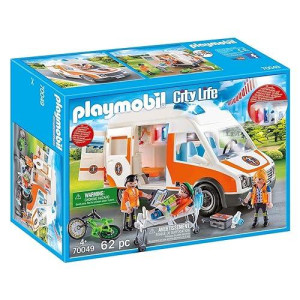 Playmobil Ambulance With Flashing Lights 2022 Version