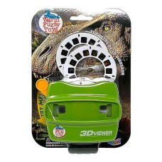 Warm Fuzzy Toys 3D Viewfinder (Dinosaur) - Viewfinder For Kids & Adults, Classic Toys, Slide Viewer, 3D Reel Viewer, Retro Toys, Vintage Toys With 3 Reels - Contains 21 High Definition 3D Images