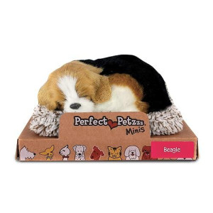 Mini Beagle, Realistic, Lifelike Stuffed Interactive Plush Toy, Electronic Pets, Companion Pet Puppy With 100% Synthetic Fur - Perfect Petzzz