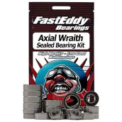 FastEddy Bearings Sealed Bearing Kit-AXI Wraith TFE101 Electric carTruck Option Parts