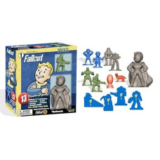 Fallout Nanoforce Series 1 Army Builder Figure Collection - Boxed Volume 1 | Vault Boy | Nuka Cola | Special Edition Collectible Gaming Figures |