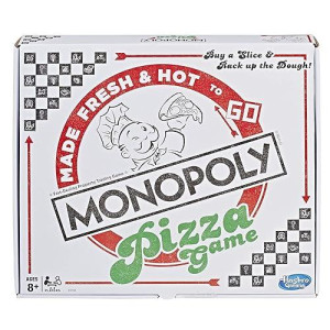 Monopoly Pizza Board Game For Kids Ages 8 & Up
