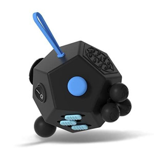 Fidget Dodecagon -12 Side Fidget Toy Cube Relieves Stress And Anxiety Anti Depression Cube For Children And Adults With Adhd Add Ocd Autism