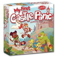 Fireside Games My First Castle Panic Game - Fantasy Strategy Board Games For Kids 4-6 & 6-8 - 1-4 Players, No Reading Needed, 20 Min. Cooperative Games For Preschoolers - Kids Board Games Ages 4-8