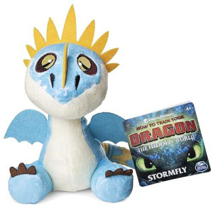 Dreamworks Dragons, Stormfly 8" Premium Plush Dragon, For Kids Aged 4 & Up, Multicolor
