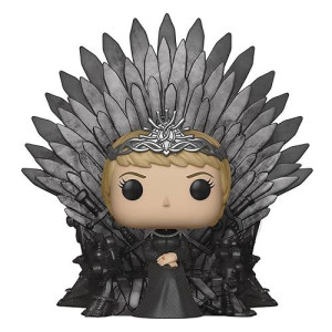 Funko Pop! Deluxe: Game 0: Cersei Lannister Sitting On Iron Throne Collectible Figure - Game Of Thrones - Collectible Vinyl Figure - Gift Idea - Official Merchandise - For Kids & Adults - Tv Fans