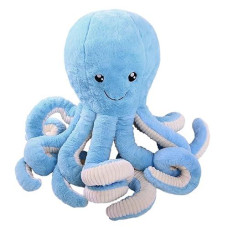 Dentrun Octopus Stuffed Animals, Octopus Plush Doll Play Toys For Kids Girls Boys Adults Birthday Xmas Gift Present 7/16/24/32 Inches, 5 Colors