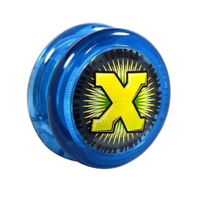 Yomega Power Brain Xp Yoyo - Professional Yoyo With A Smart Switch Which Enables Players To Choose Between Auto-Return And Manual Styles Of Play. + Extra 2 Strings & 3 Month Warranty (Blue)