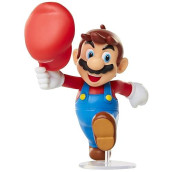 Super Mario Action Figure 2.5 Inch Tipping Hat Mario Collectible Toy