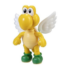 Super Mario Action Figure 4 Inch Green Para Koopa Troopa Collectible Toy With Wings Accessory