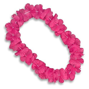 Flashingblinkylights Set Of 12 Non-Light-Up Pink Leis Flower Necklaces