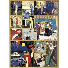 Art Deco Days 1000 Piece Jigsaw Puzzle