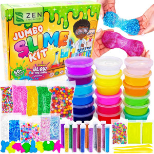 Ultimate Slime Kit For Girls 10-12 For Kids Perfect Toys For Girls 7-12 Years Old Complete Diy Slime Making Kit Slime For Kids And Boys Christmas Party Favors