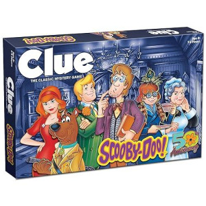 Clue: Scooby Doo! Board Game | Official Scooby-Doo! Merchandise Based On The Popular Scooby-Doo Cartoon | Classic Clue Game Featuring Scooby-Doo Characters | Gather The Gang And Solve The Mystery!