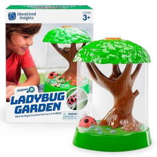 Educational Insights Geosafari Jr. Ladybug Garden: Kids Outdoor Toys For Kids Ages 3+, Bug Catcher For Kids