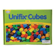 Unifix Cubes, Ten Assorted Colors, Set Of 500 (Limited Edition)