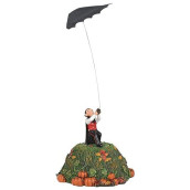 Department 56 Village Cross Product Accessories Halloween Bat Kite Fright Animated Figurine, 10.44 Inch, Multicolor