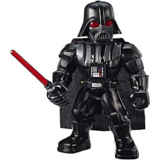 Star Wars Galactic Heroes Mega Mighties Darth Vader 10' Action Figure With Lightsaber Accessory, Toys For Kids Ages 3 & Up