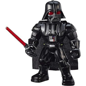 Star Wars Galactic Heroes Mega Mighties Darth Vader 10' Action Figure With Lightsaber Accessory, Toys For Kids Ages 3 & Up