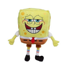 Alpha Group Spongebob Squarepants Officially Licensed Exsqueeze Me Plush - Spongebob Squarepants With Silly Fart Sounds - 11 Inches Tall