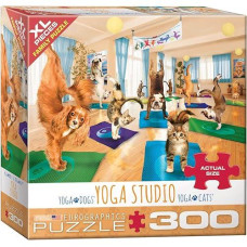 Eurographics Yoga Studio 300-Piece Puzzle