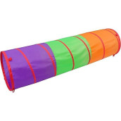 6 Foot Play Tunnel - Indoor Crawl Tube for Kids | Adventure Pop Up Toy Tent - Sunny Days Entertainment, Multicolor