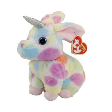 T&Y Ty Beanie Babies Begonia - Bunny With Horn 6"