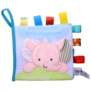Xiaoyu Soft Fabric Baby Cloth Books Early Education Toys Activity Cloth Book