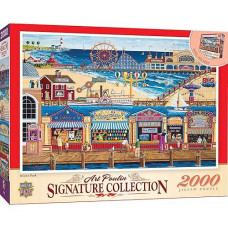 Masterpieces 2000 Piece Jigsaw Puzzle For Adults, Family, Or Kids - Ocean Park - 39"X27"