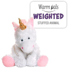 Warm Pals - Magical White Unicorn - 1.5Lbs - Cozy Microwavable Lavender Scented Plush Toys - Heated Stuffed Animal - Heatable Coolable Bedtime Comfort Plushie