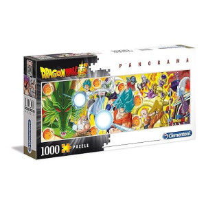 Clementoni - 39486 - Collection Puzzle Panorama For Adults And Children-Dragon Ball-1000 Pieces
