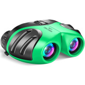 Let'S Go! Easter Best Toys For 3-12 Year Old Boy, Dimy Compact Watreproof Binocular For Kids Boys Brithday Easter Gifts For 3-12 Year Old Boys Toys For Year Old Boys 3-12 Green Dy1