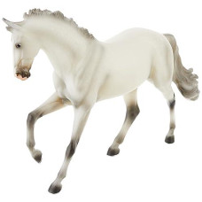 Breyer Traditional Series Catch Me Model Horse | 13" X 11.25" | Horse Toy | 1:9 Scale | Model #1806,White, Grey