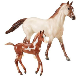 Breyer Freedom Series (Classics) Running Wild 2 Horse Set | Model Horse Toy | 1:12 Scale (Classics)| Model #62204