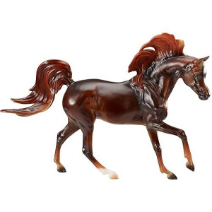 Breyer Freedom Series (Classics) Grey Saddlebred Horse | Model Horse Toy | 1:12 Scale (Classics) | 9" L X 6" H | Model #956