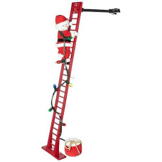 Mr. Christmas 37623 Super Climber Musical Animated Indoor Christmas Decoration, 42 Inches, Plush Snowman