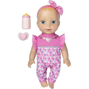 Luvabella Newborn, Blonde Hair, Interactive Baby Doll With Real Expressions And Movement