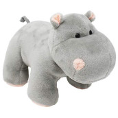 Baby Hippo Plush Toy | Super Soft Hippo Stuffed Animals | Cute Plushies For Kids' Bedroom Or Playroom | 7-In Safari Stuffed Animals For Girls & Boys | Hippo Stuffed Animal Toys By Exceptional Home