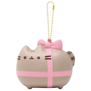 Hamee Pusheen Cute Cat Slow Rising Squishy Toy (Gift Wrapped) [Christmas Tree Ornaments, Gift Box, Party Favors, Gift Basket Filler, Stress Relief Toys]